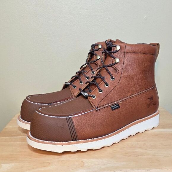 Irish Setter Wingshooter XD 6" Waterproof Leather Safety Toe Work Boots 12 EE - Picture 3 of 8